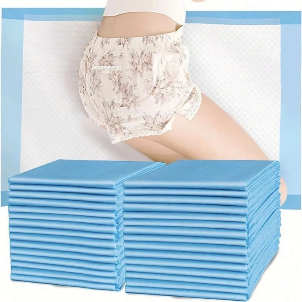 Premium Disposable Bed Pads Polyester Double Size Flat Bedsheet
