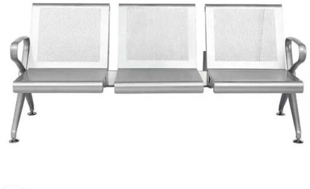 Reception Chairs Metal 3 Seater