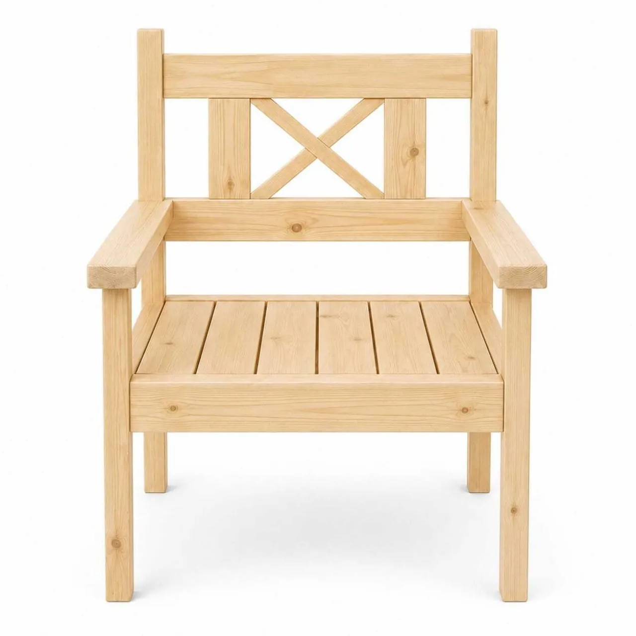 traderootswoodworx Solid Wood 1 Seater