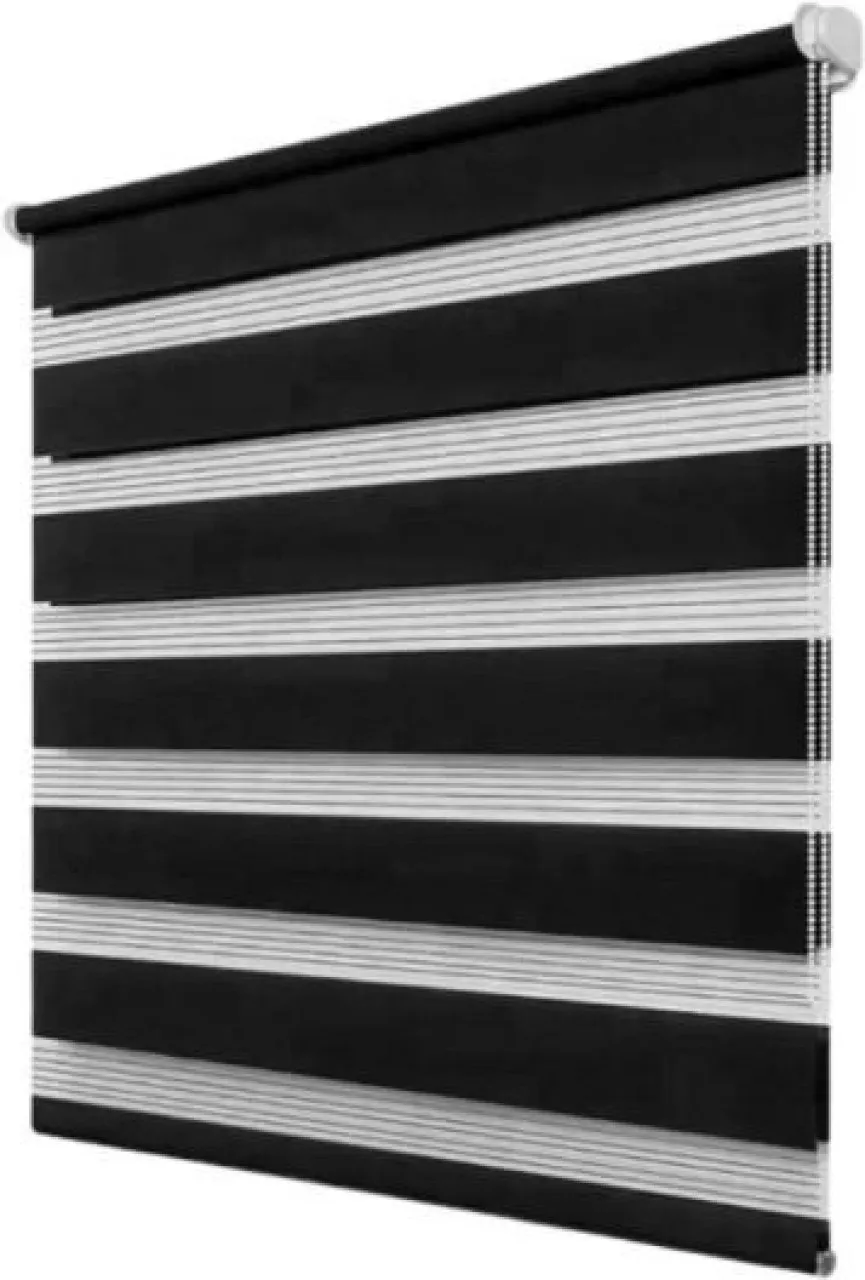 SR Blinds Cord Drawn Double Roller Blind