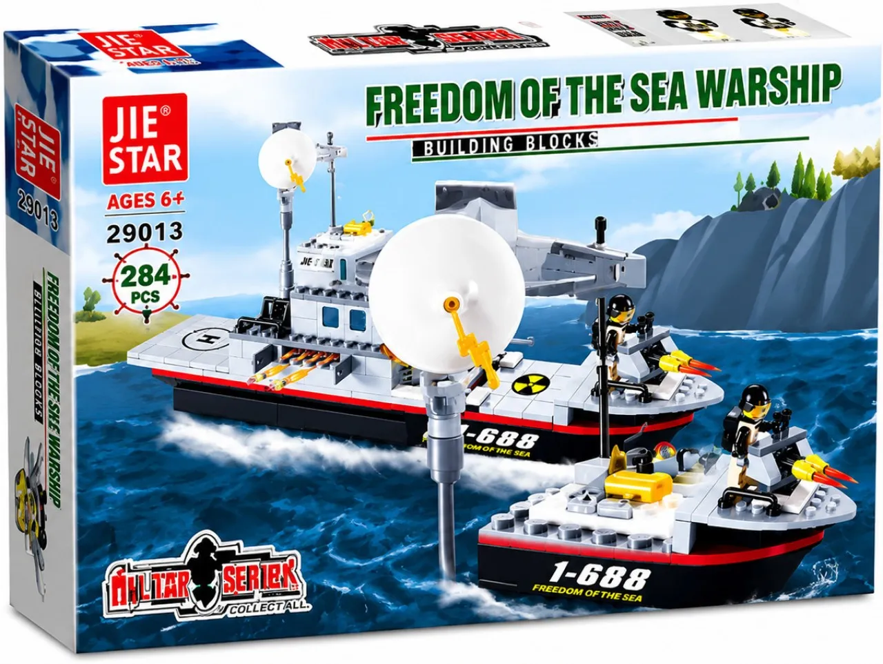 JIE STAR Building Block Set Vehicles