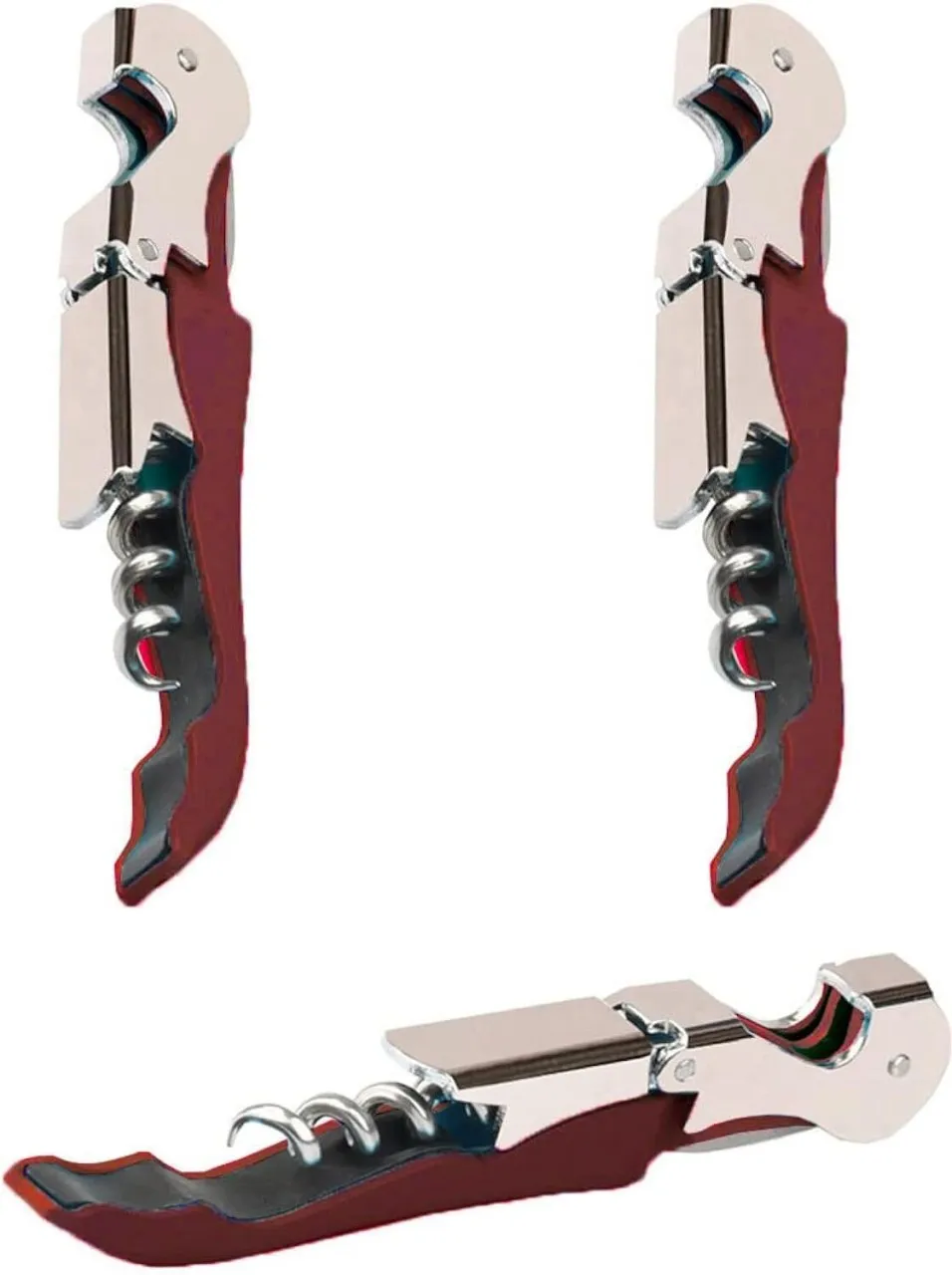 ONESTOGO Professional Waiter Corkscrew Wine Openers Set (2 PCS),Upgraded With Heavy Duty Stainless …