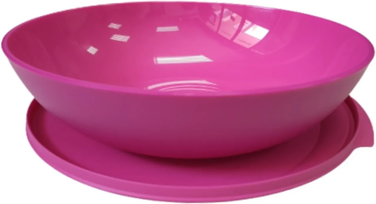Tupperware Allegra Bowl 1.5L Plastic Salad Bowl