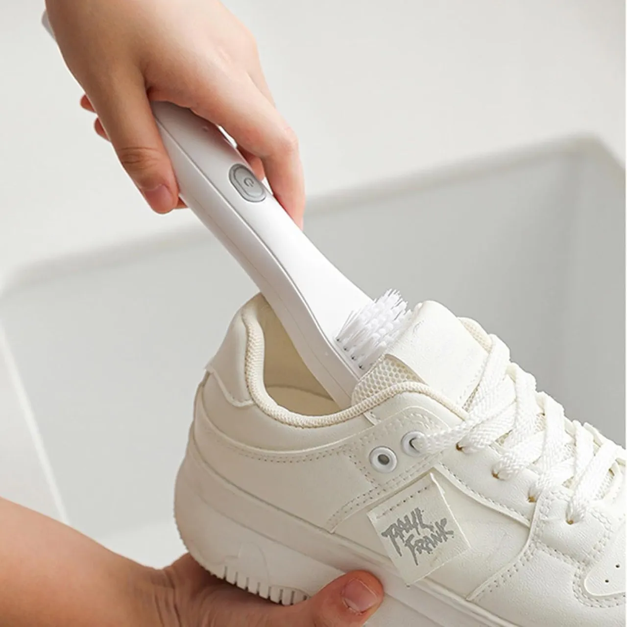 Zuosheng Electric Shoe Cleaning Brush for Leather,Polishing Sneaker Cleaner Brushes Scrubber Boot S…