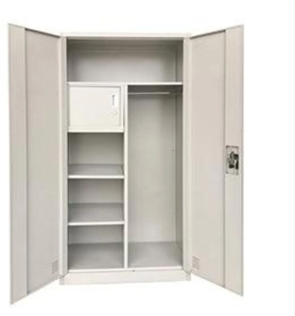 HOF Lennox 5 shelves cabinet with SAFElocker Metal Free Standing Cabinet