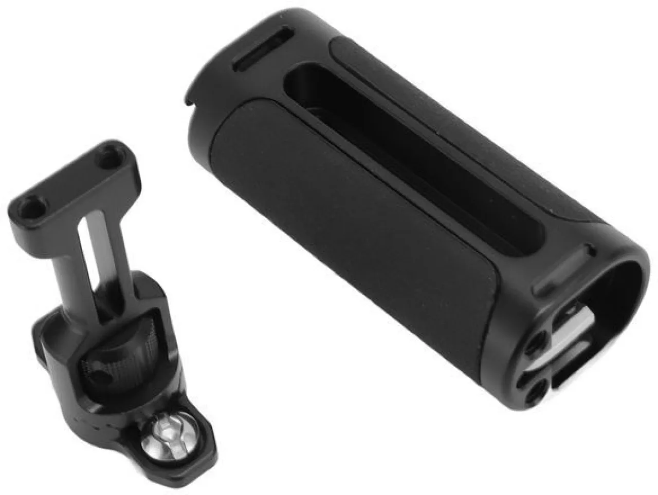 NANSHI Camera Cage Handle Aluminum Rotating Universal Cold Shoe 1/4in Screw Hole Aluminum Alloy Cam…