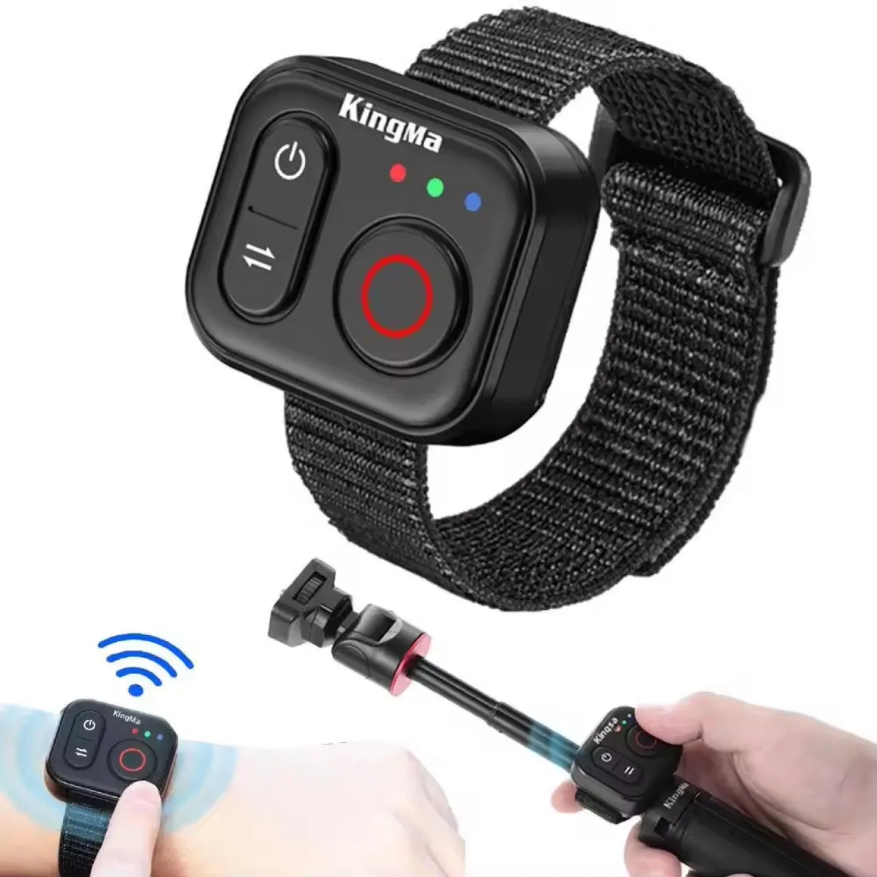 Fantasy Town Wireless Bluetooth Remote Control For Action6 Osmo360 Bluetooth Remote With Wrist Stra…