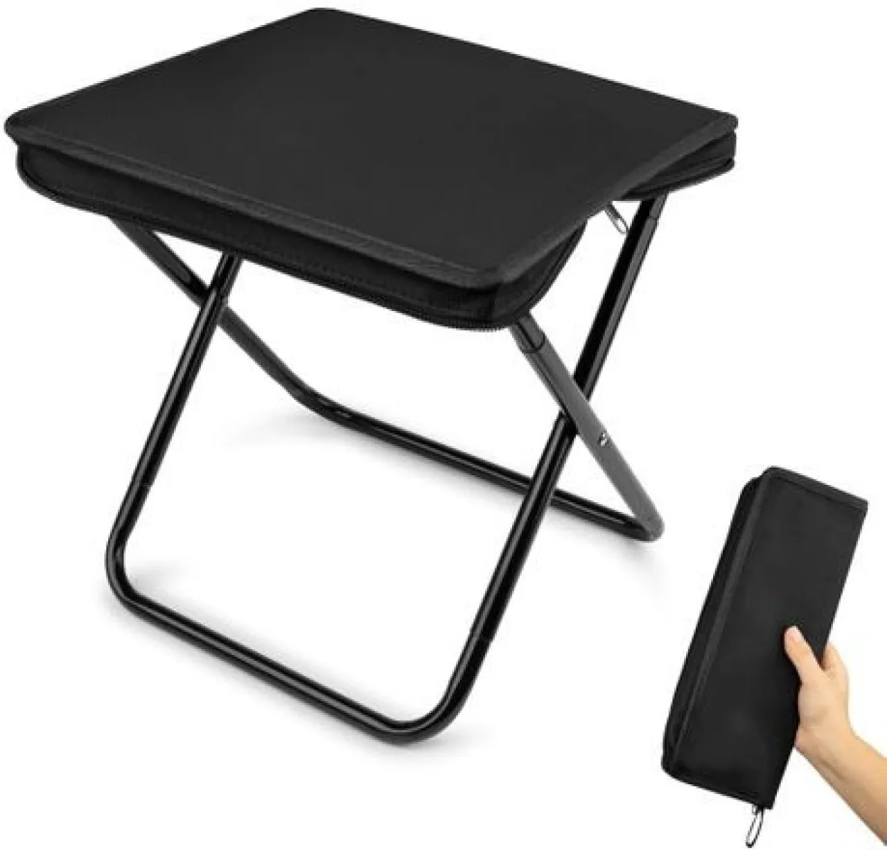 Zzztrade Folding Camping Stool Mini Fishing  Outdoor portable Stool Travel Gear Foldable Chair
