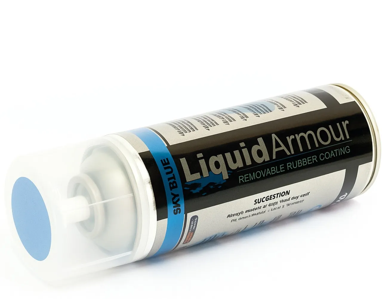Liquid Armor Rubber Coating Sky Blue Can Car Body Filler Putty
