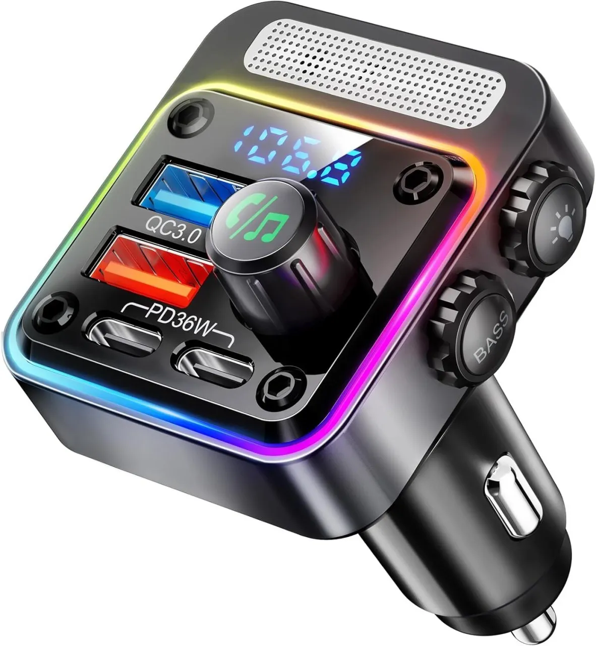 TAOJIANG v5.0 Car Bluetooth Device with MP3 Player