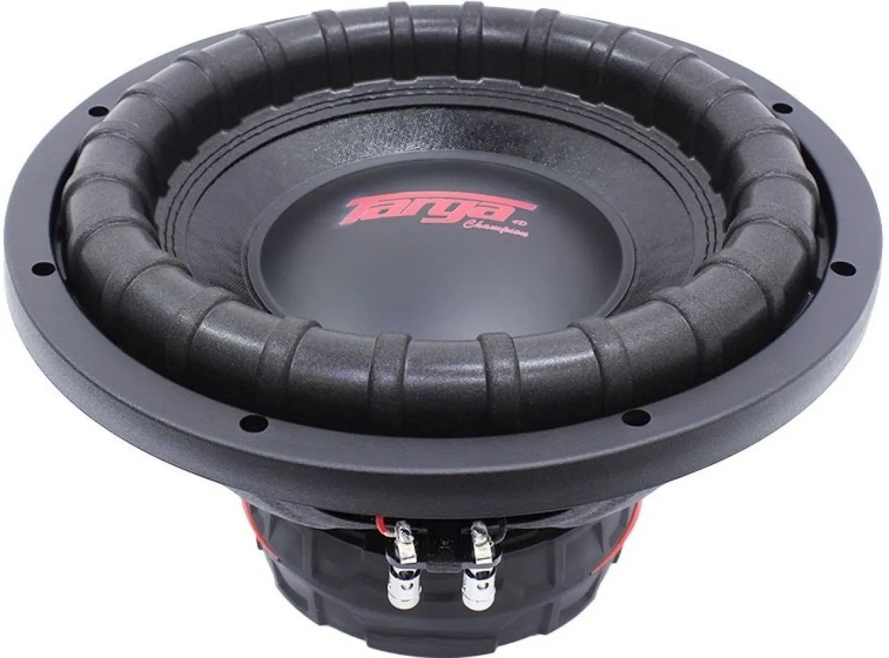 Targa TG-CP1204D Champion Series Subwoofer Rear Deck Mounted Round Car Speaker