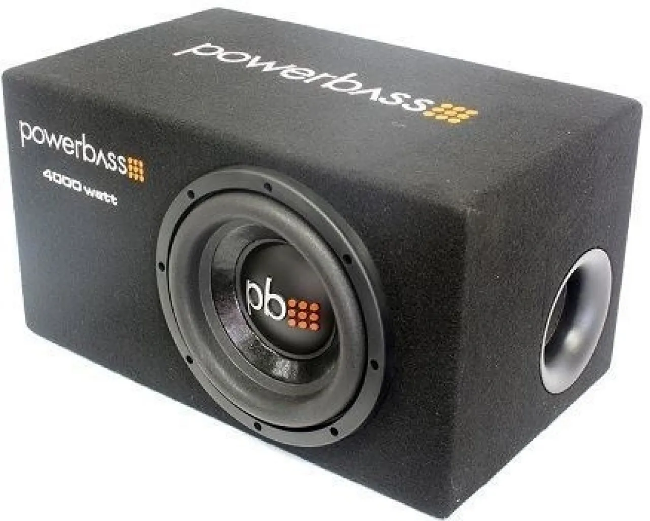 Powerbass PB8-BX Subwoofer Rear Deck Mounted Rectangular Car Speaker