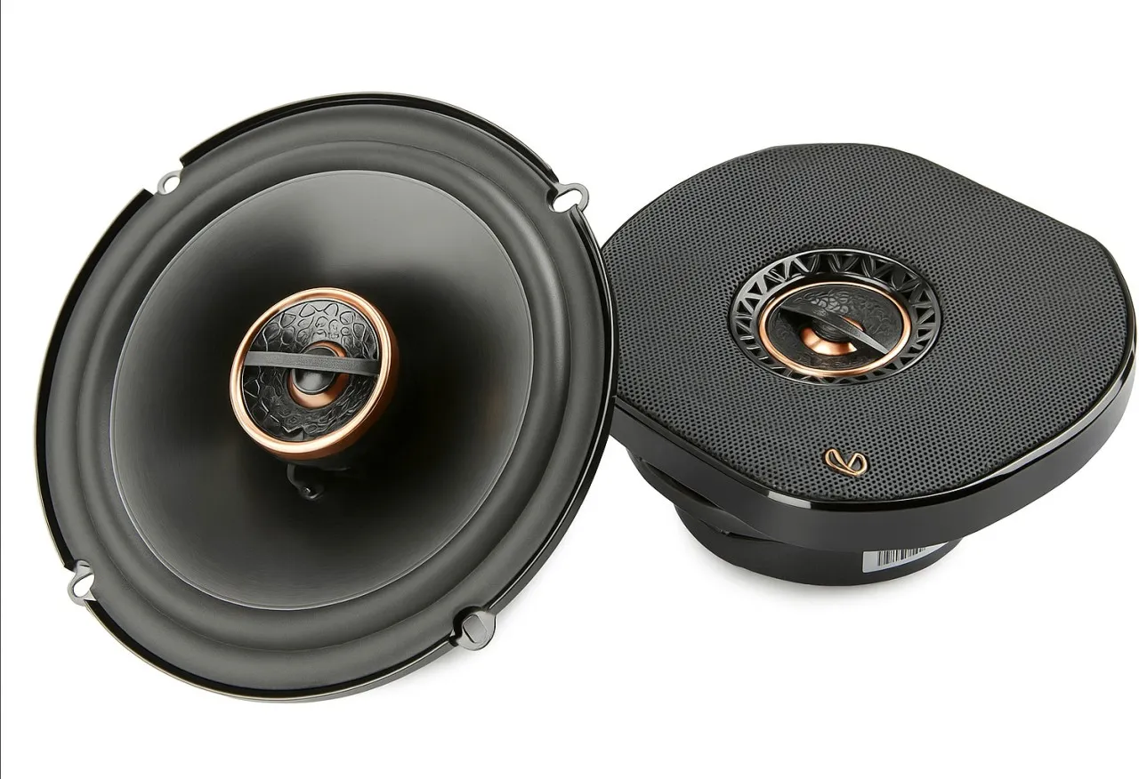 Infinity Reference REF-6532ix 6.5″ 2-way car speakers Coaxial Dash Mounted Round Car Speaker