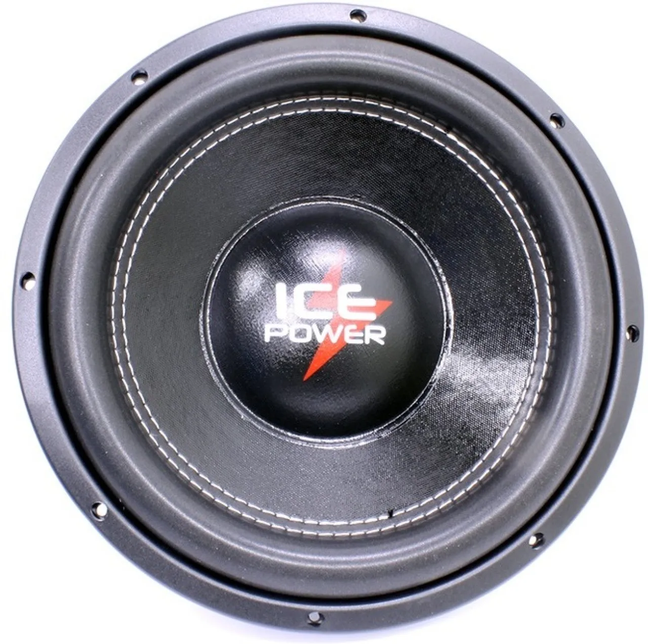 Ice Power IPS-126D4 Subwoofer Rear Deck Mounted Round Car Speaker