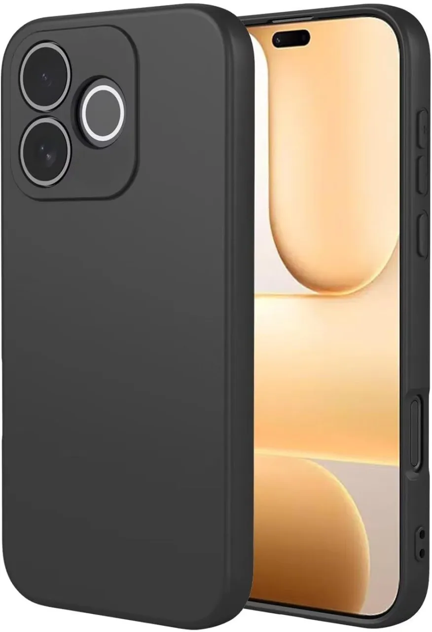 Premium Soft Touch Silicone Case Compatible with 600 Lite 5G Back Cover for Honor 600 lite 5G