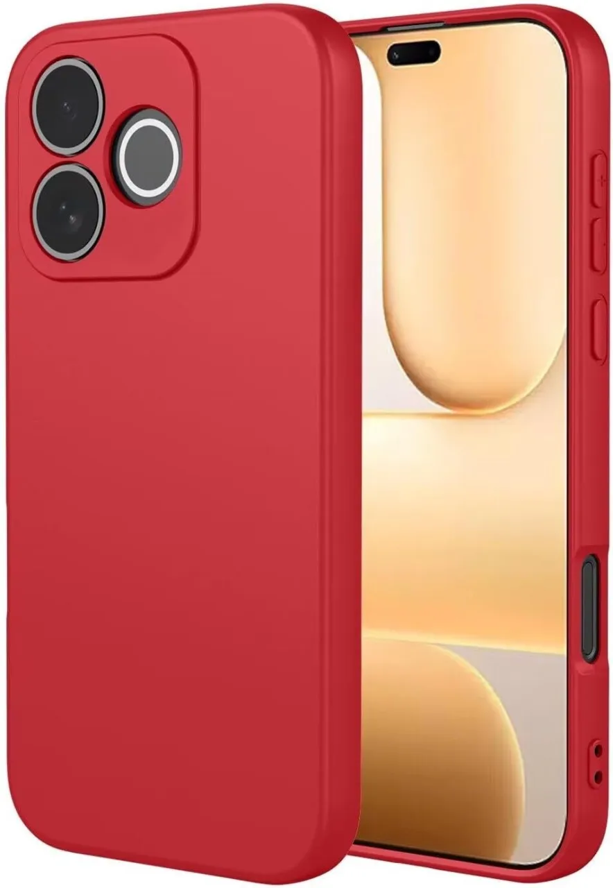 Premium Soft Touch Silicone Case Compatible with 600 Lite 5G Back Cover for Honor 600 lite 5G