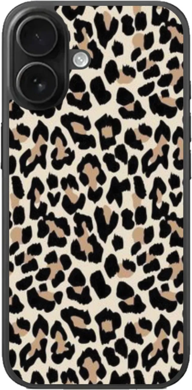 Caitscases (IPH17)-TPU Fashion Covers (Leopard Print) Back Cover for Apple iPhone 17