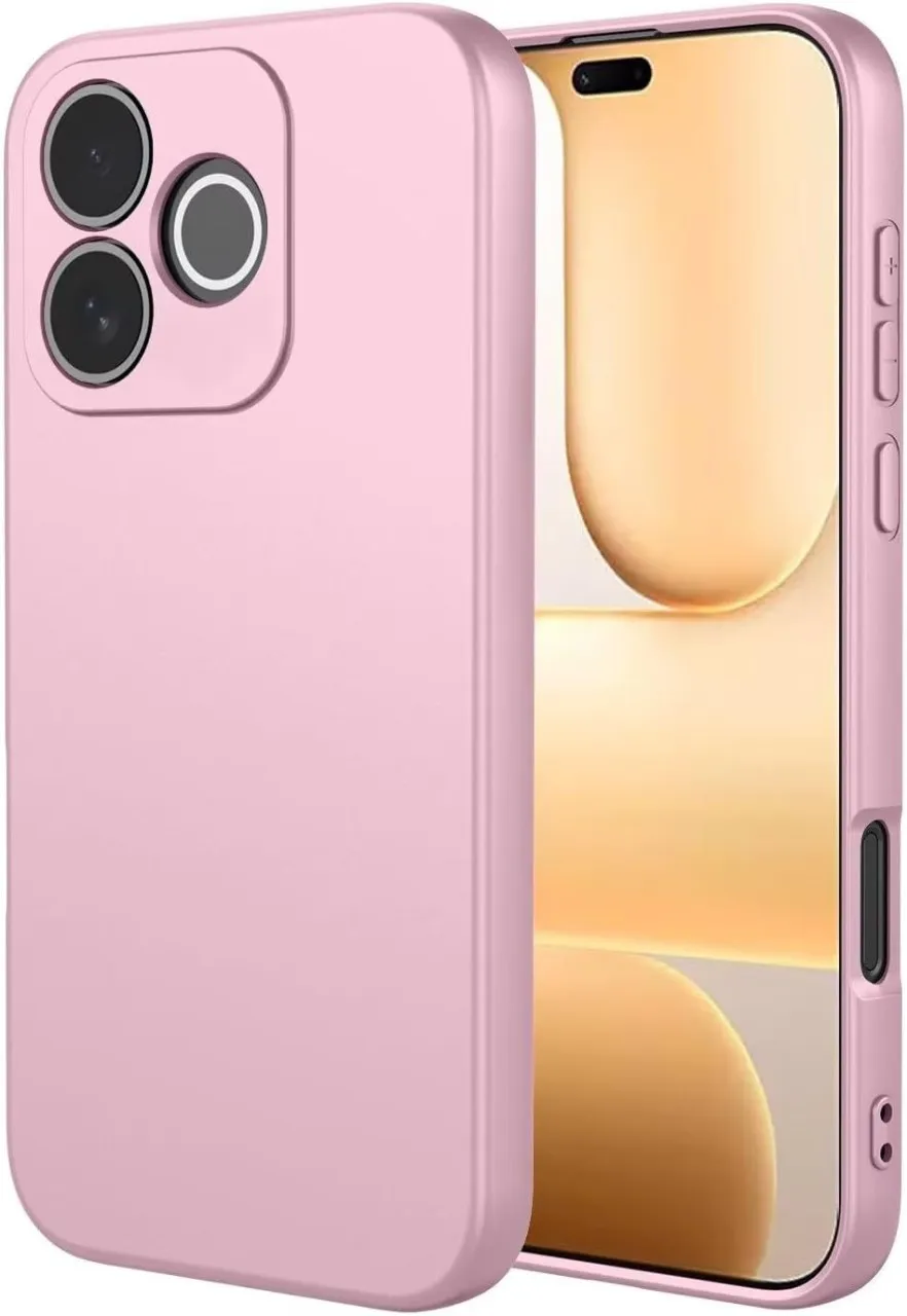 Premium Soft Touch Silicone Case Compatible with 600 Lite 5G Back Cover for Honor 600 lite 5G