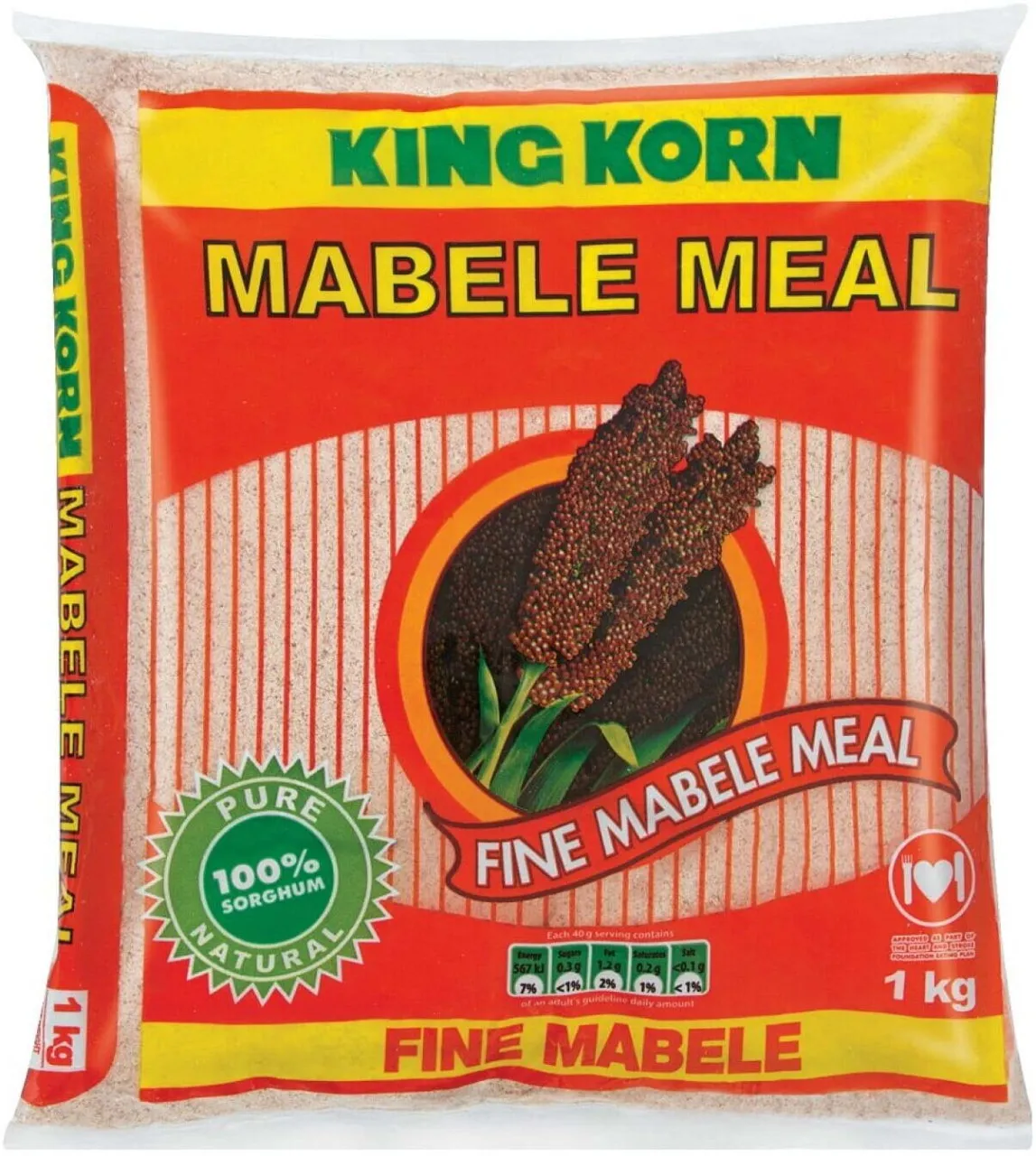 King Korn Fine Mabele Meal Pouch