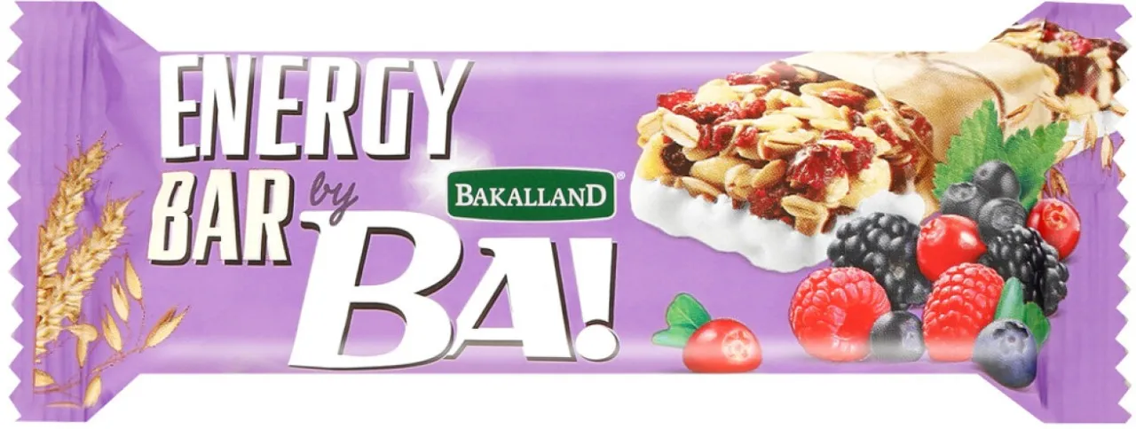 Bakalland Energy Bar 5 Forest Fruit Pouch