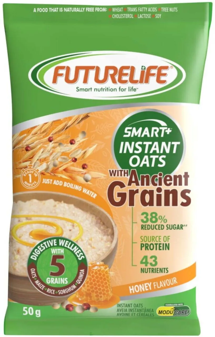 Futurelife Smart Instant and Ancient Grains Honey Oats Box