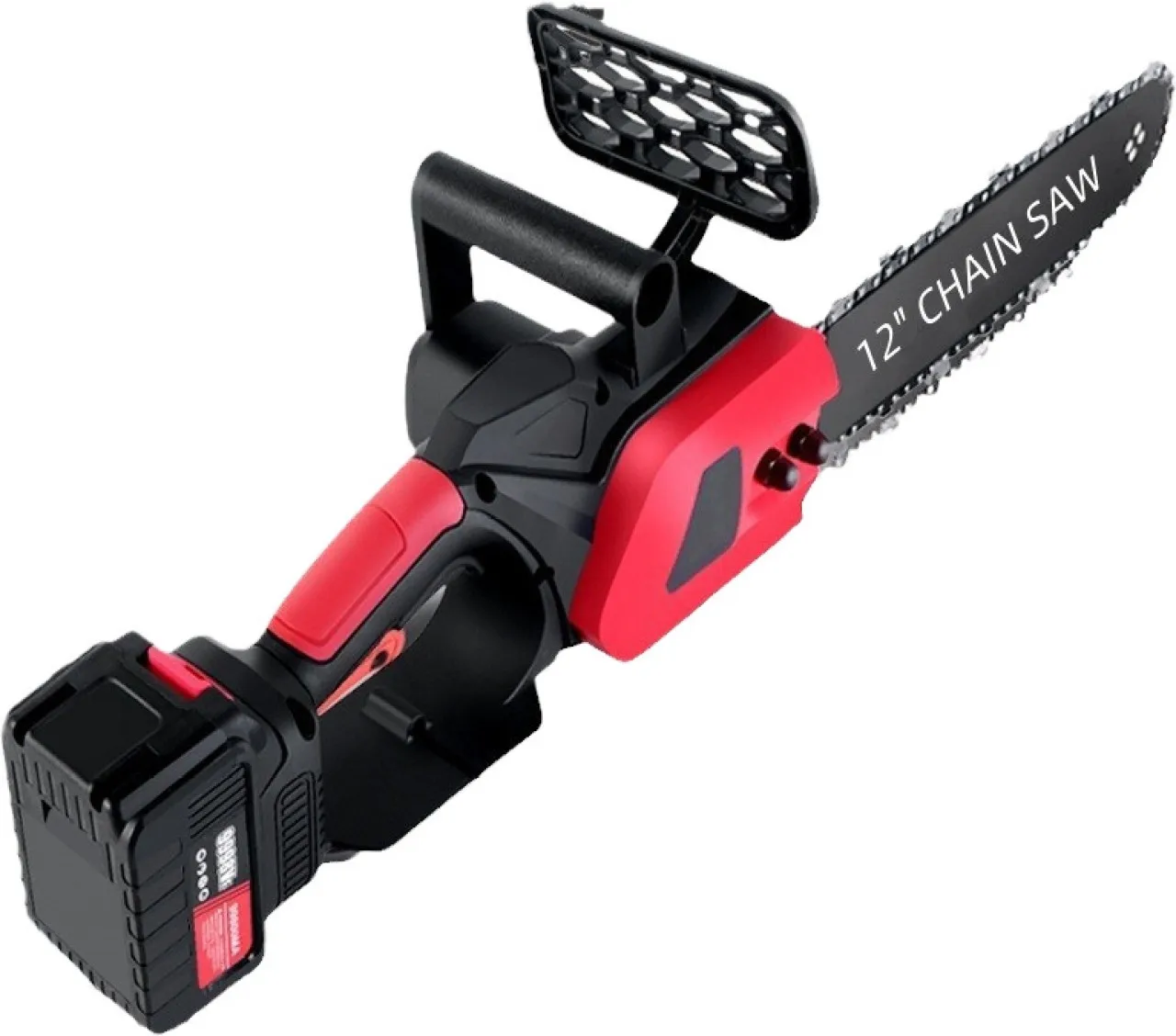 Generic Electric Chainsaw Wood Reach High-Power 12'' Mini One-Hand Electric Chain Saw with Outdoor …