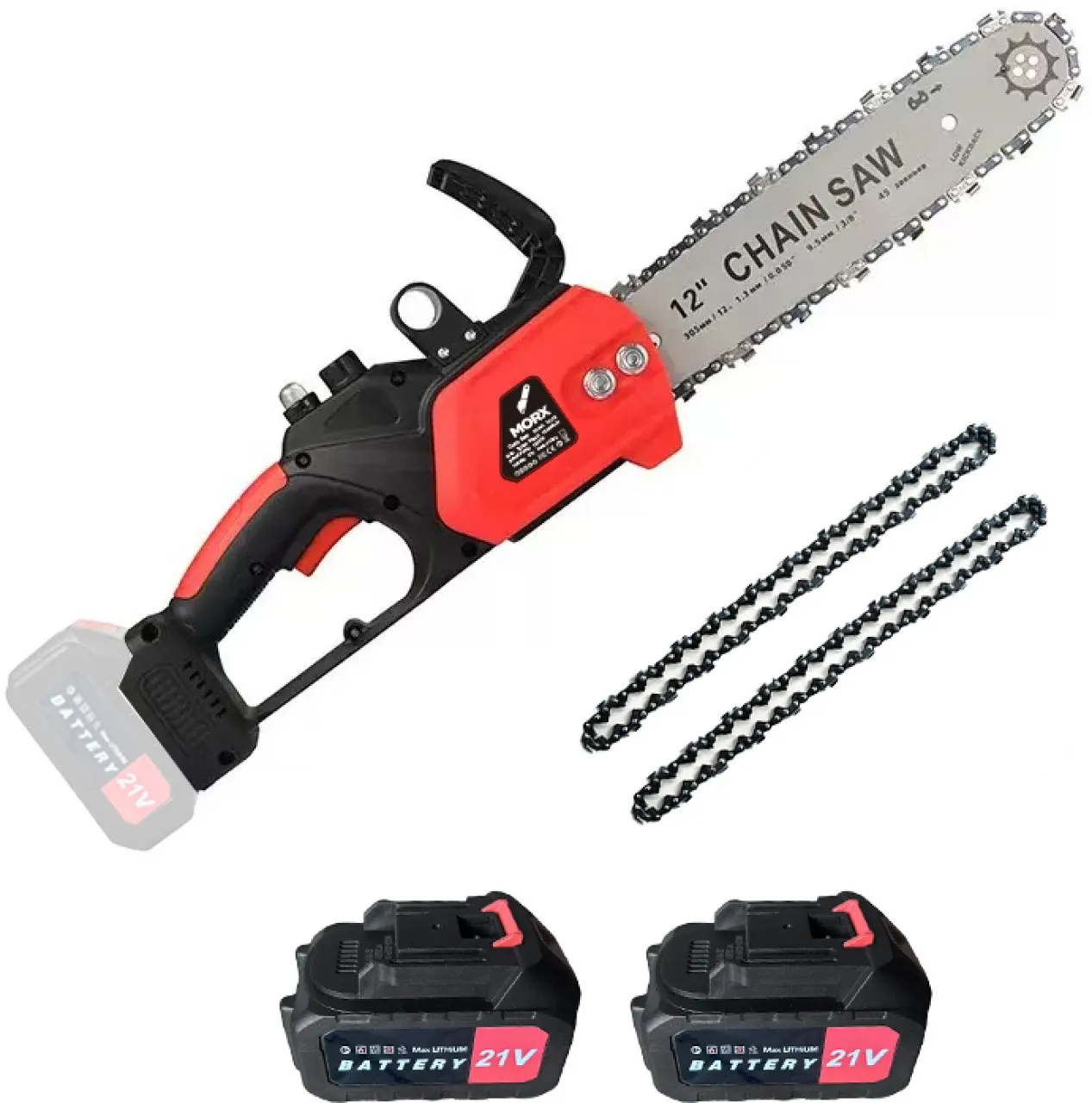 Morx LTJ12-Inch 1200W Cordless Chainsaw