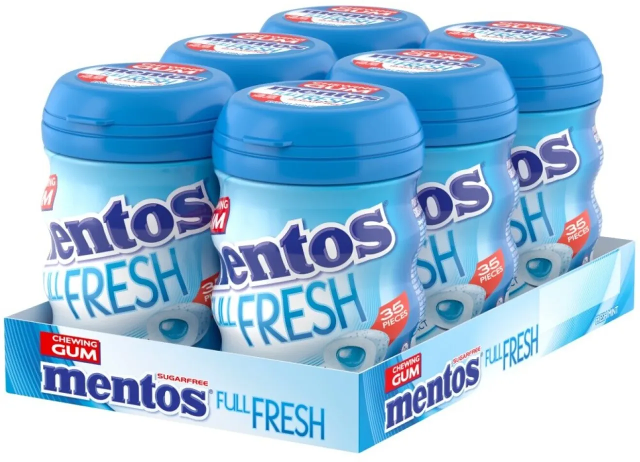 Mentos Sugarfree Fresh Mint Chewing Gum