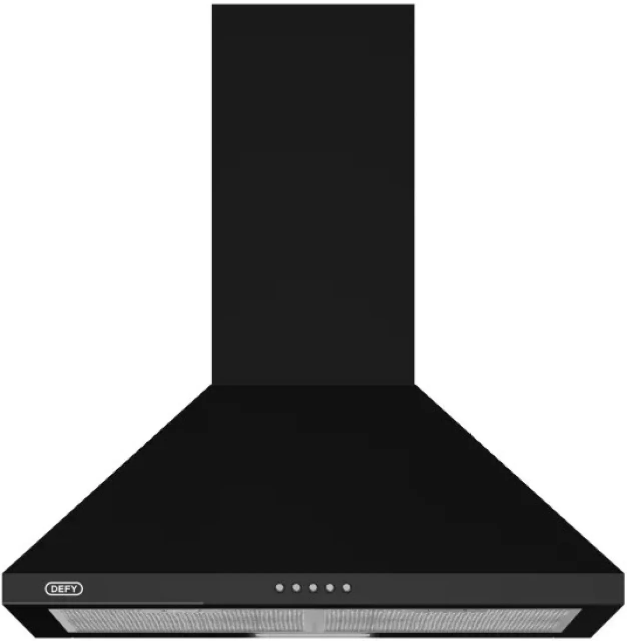 Defy DCH60CB Wall Mounted Chimney