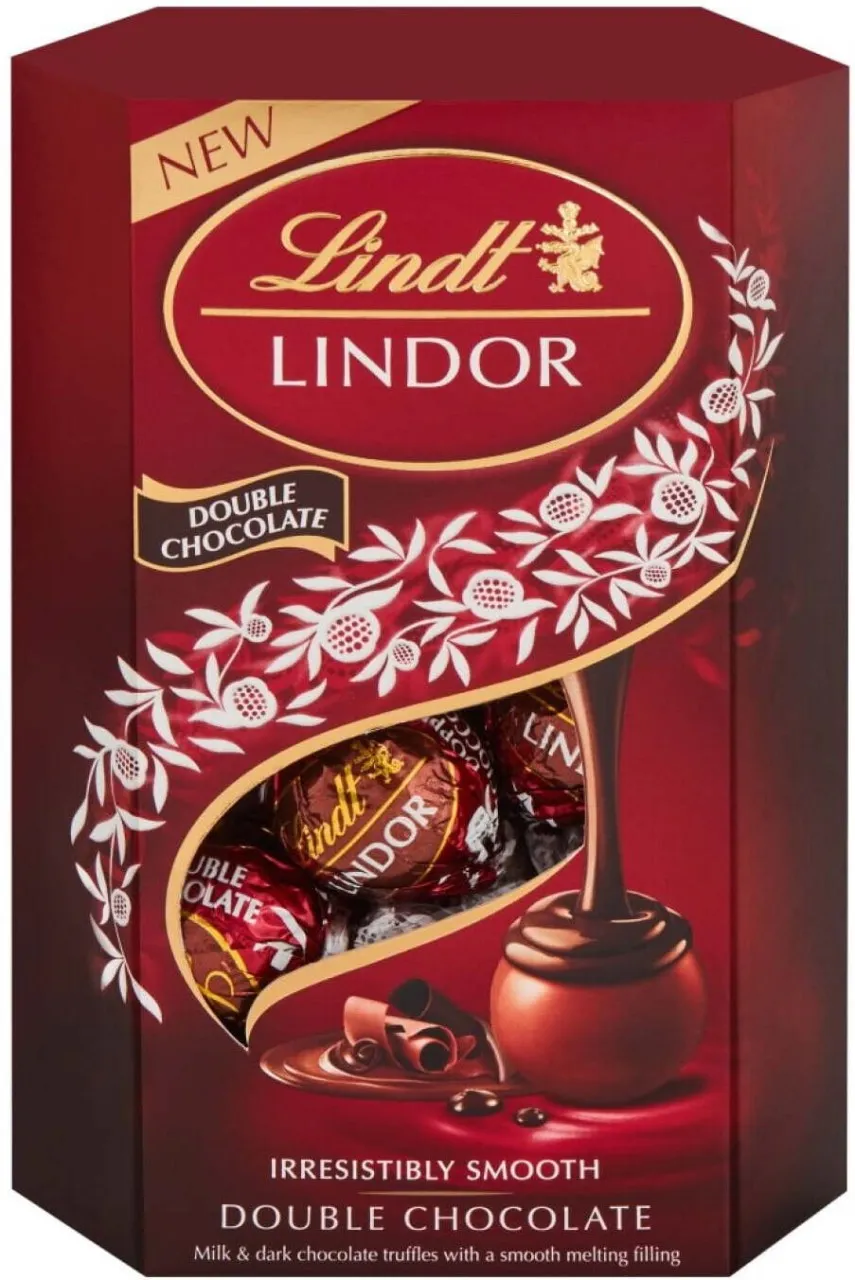 Lindt Lindor Irresistibly Smooth Double Chocolate Milk Chocolate Bars