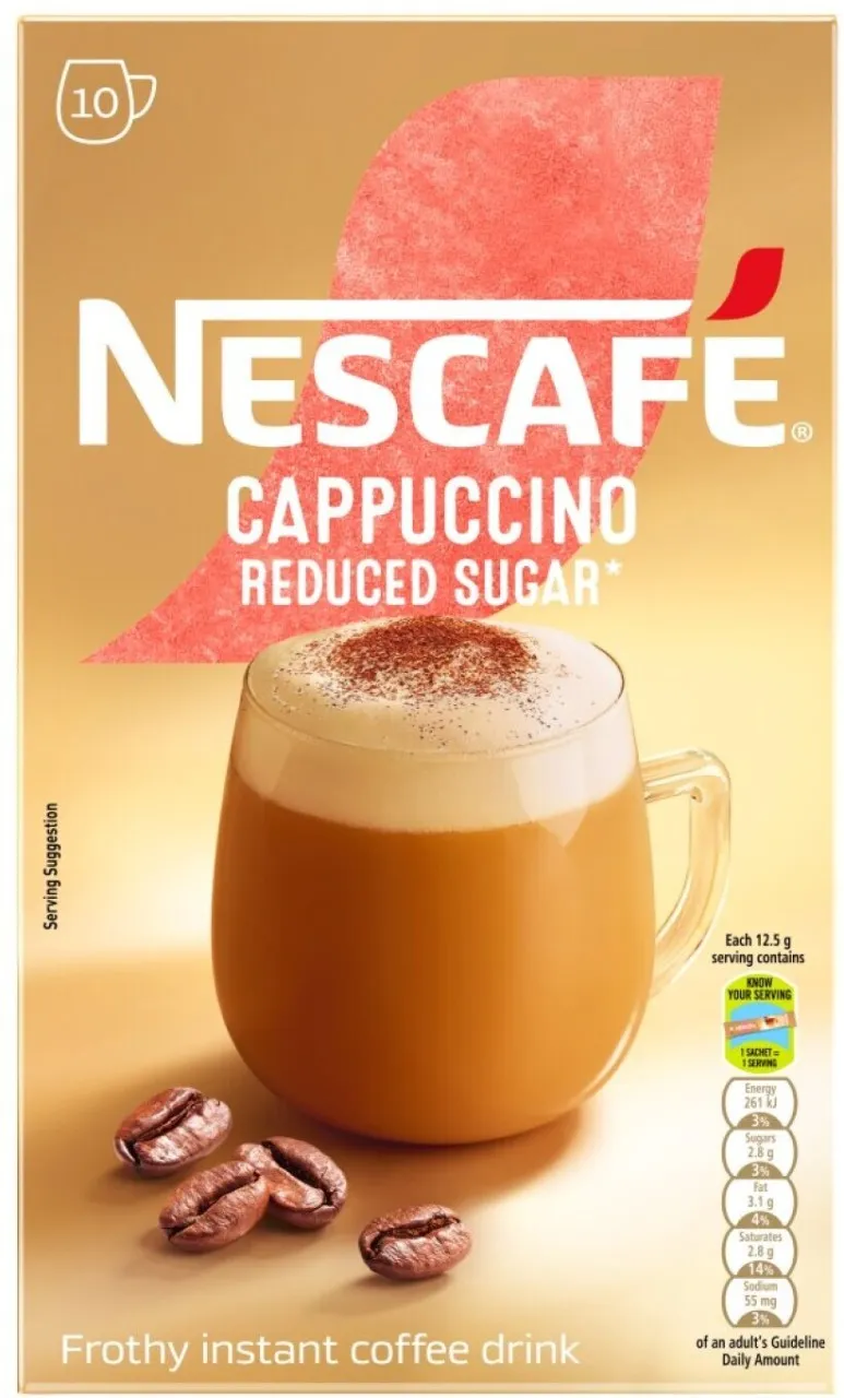 Nescafé Reduced Sugar Cappuccino Instant Coffee