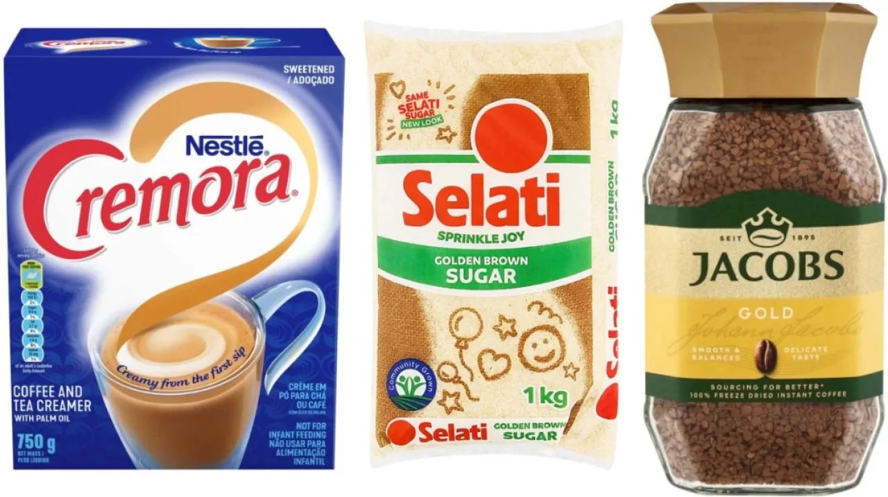 Jacobs Cremora creamer, Selati brown sugar combo Instant Coffee