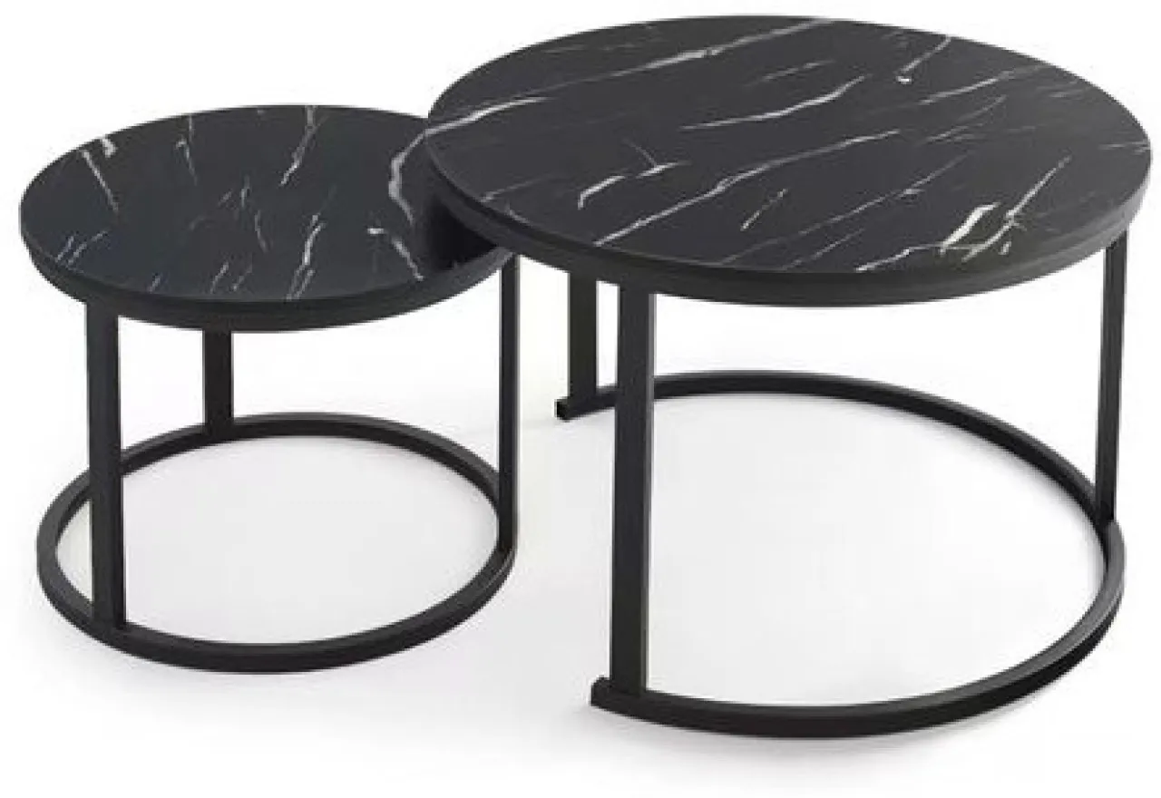 SA TRADE Stone Round Coffee Table
