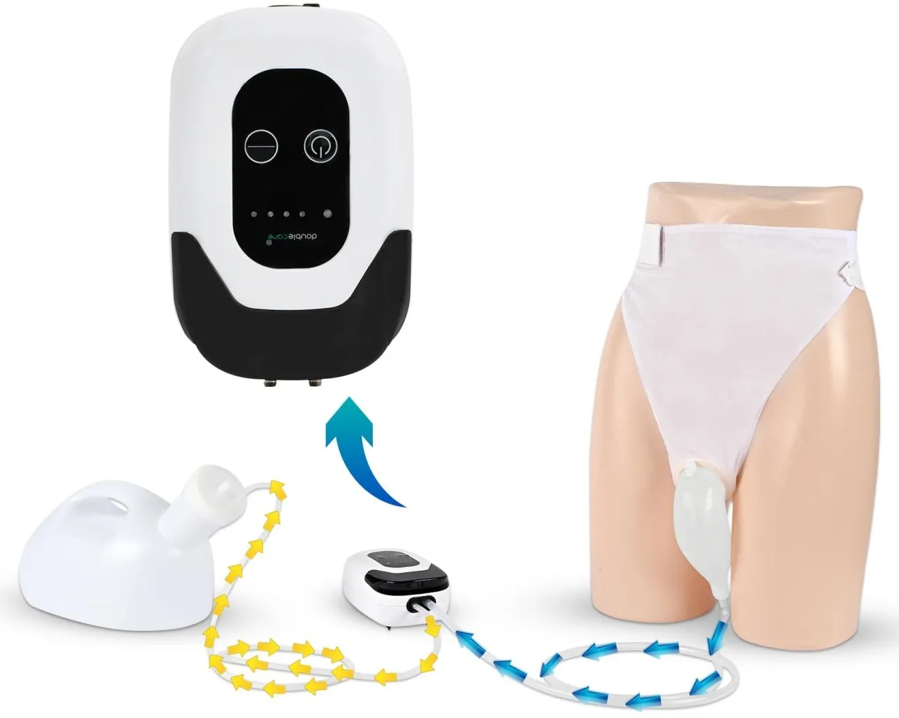 Solala Portable Urinal,New smart induction urinal for paralyzed elderly, incontinence urinal, urina…