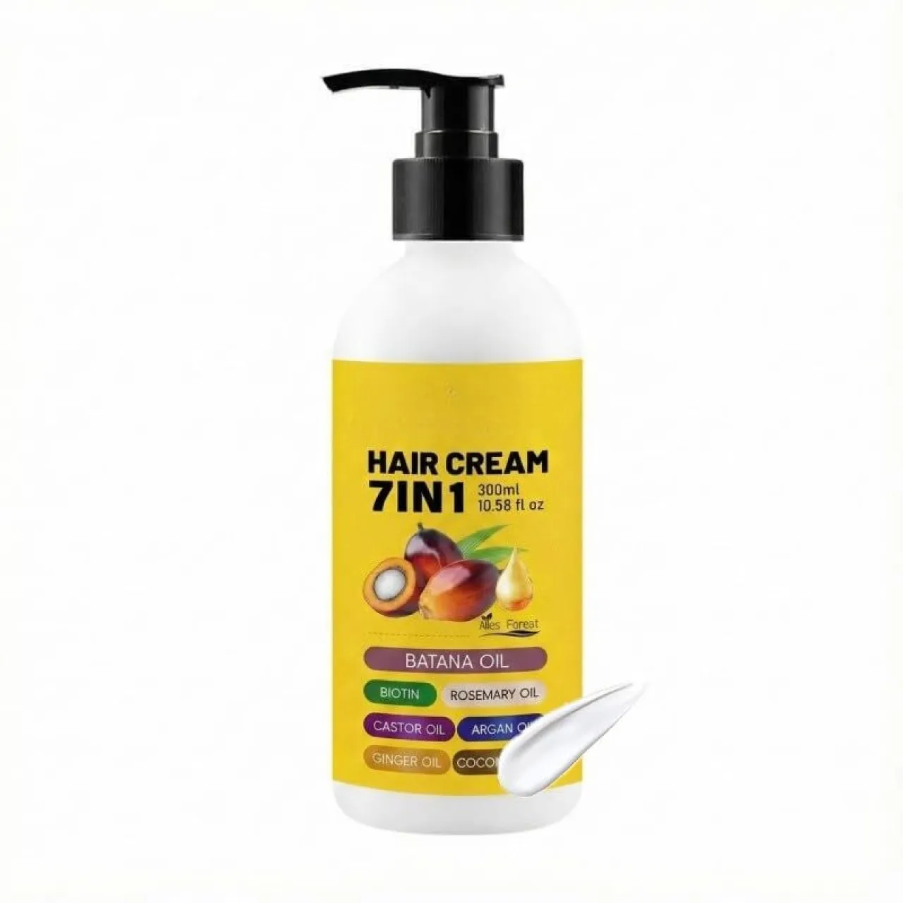 WEIWEISTORE Hair Cream 7 in 1 for Nourish Repair Strengthen, Thickening Lotion with Batana Oil Biot…