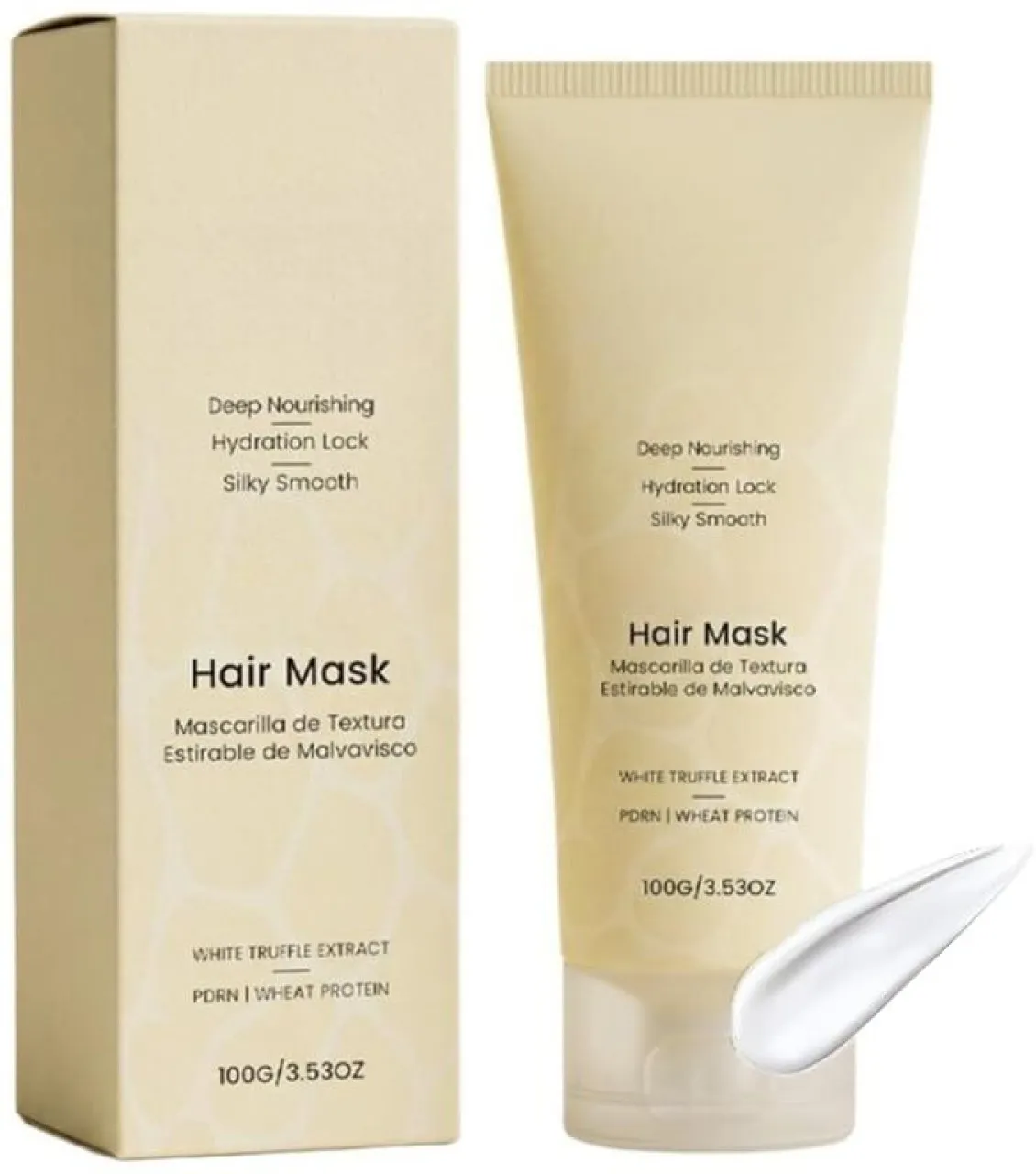 WEIWEISTORE Hair Mask For Deep Nourishing Hydration, Wheat Protein, Frizz Control Split Ends Smooth…