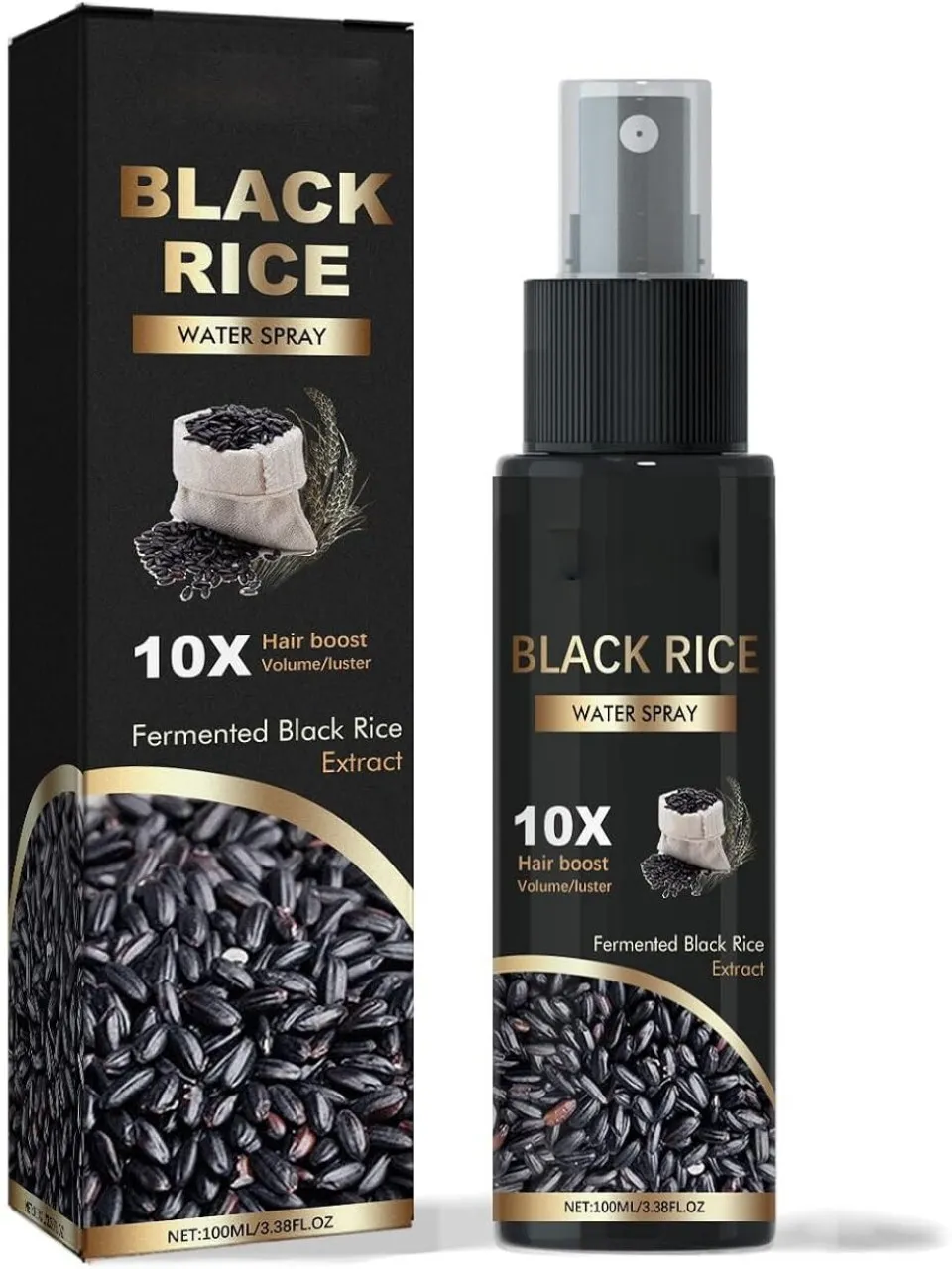 SHIJIN Rice Water Hair Growth Spray With Ginseng & Ginger Extract | Nourish Dry Hair, Boost Volume …