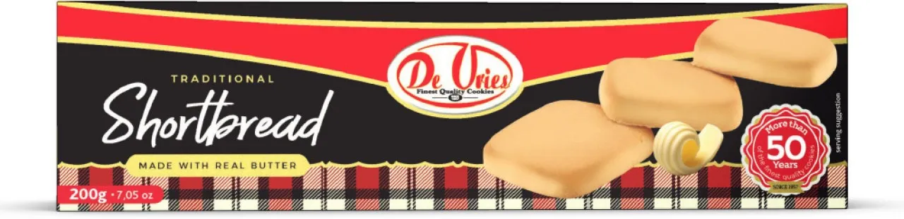 De Vries Biscuits Shortbread