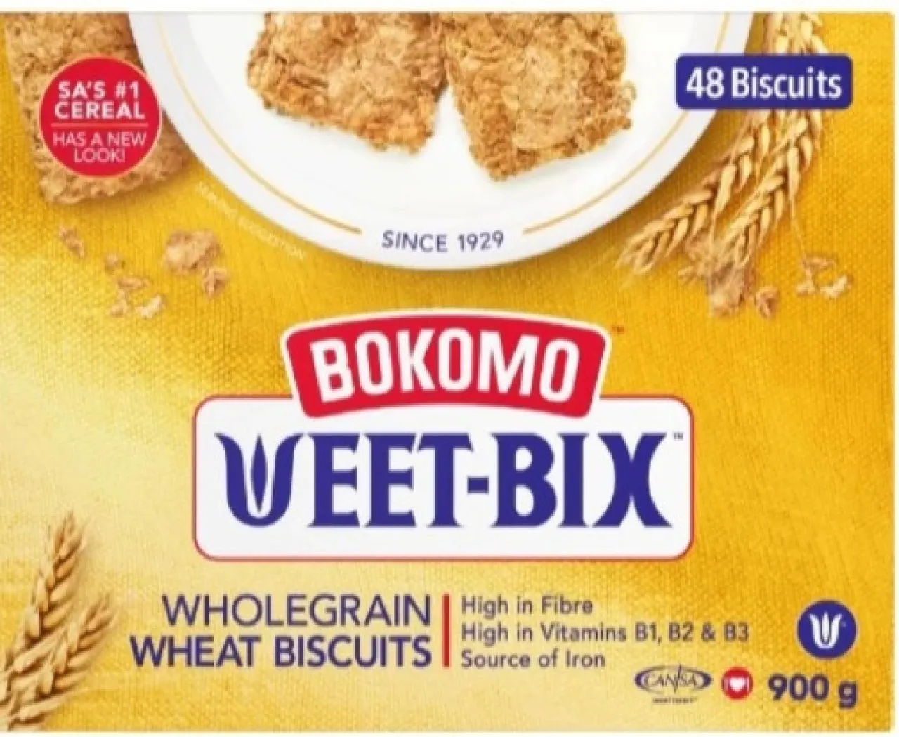 Bokomo Weet-bix Weet-Bix Wholegrain Wheat High Fiber Biscuit