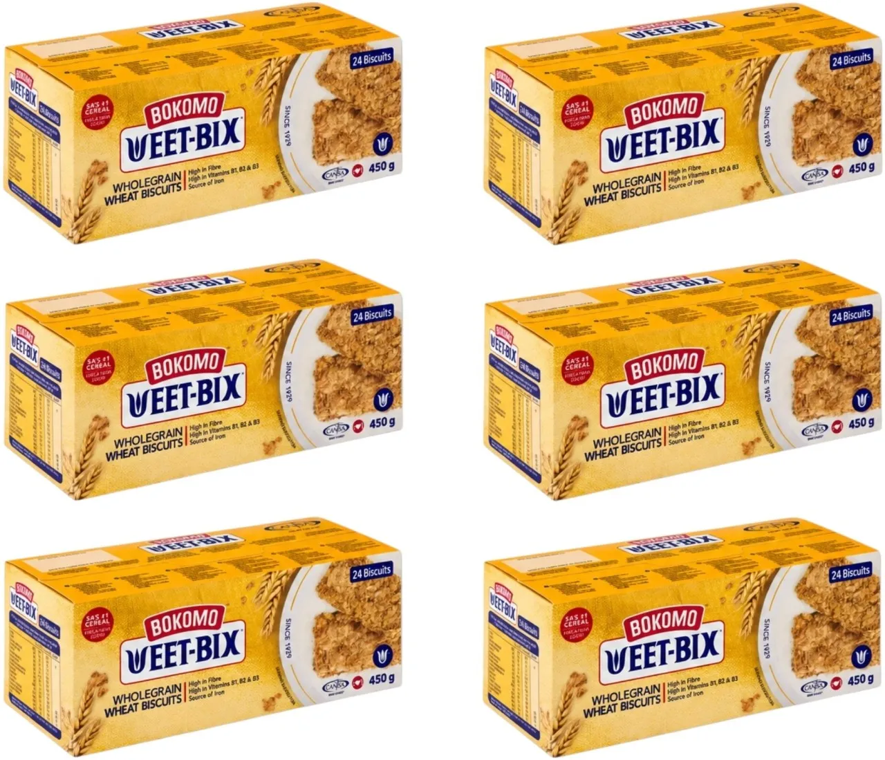 Bokomo Weet-Bix Wholegrain High Fiber Biscuit
