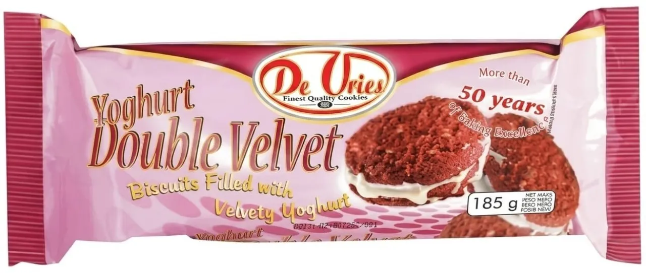 DE Vries Yoghurt Double velvet Cookies