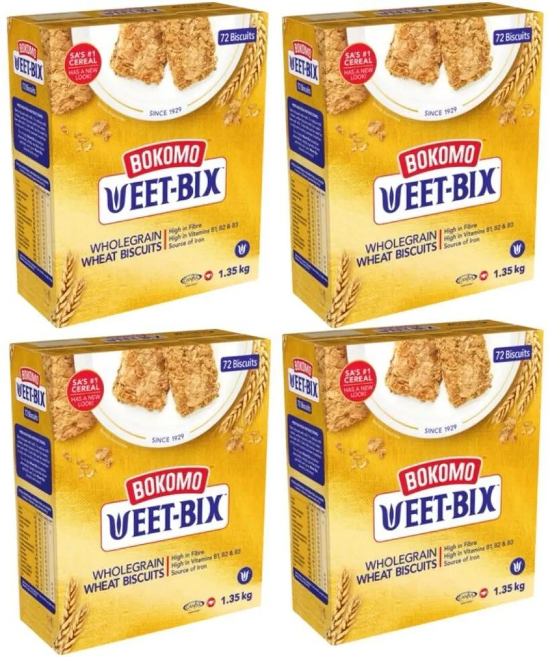 Bokomo Weet-Bix Cereal High Fiber Biscuit