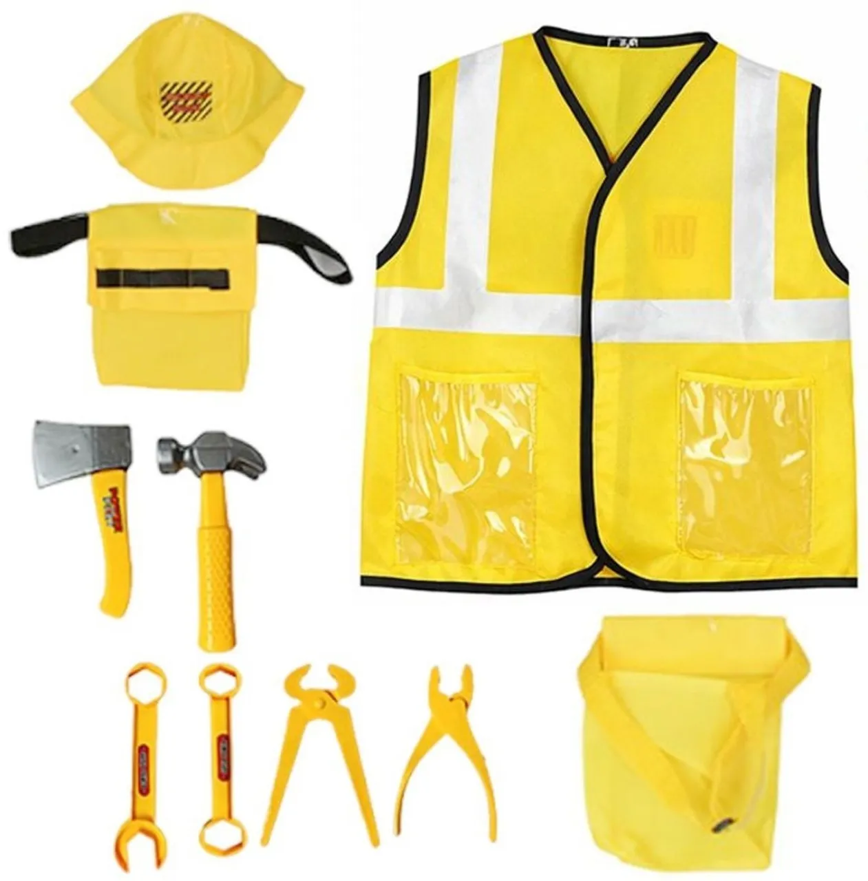 Gogooda Construction Worker Costume Wear