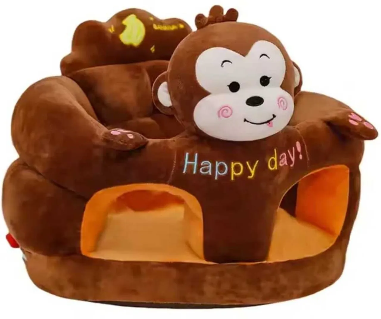 Generic Soft Plush Support Seat for Babies Bassinet