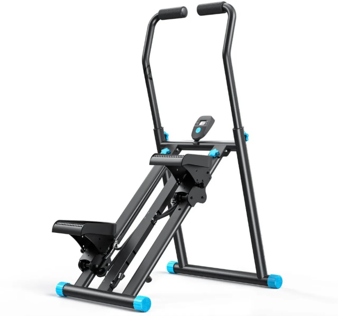 future MERACH Upgraded Stair Stepper Exercise Machine Foldable Vertical Climber Cross Fit Trainer