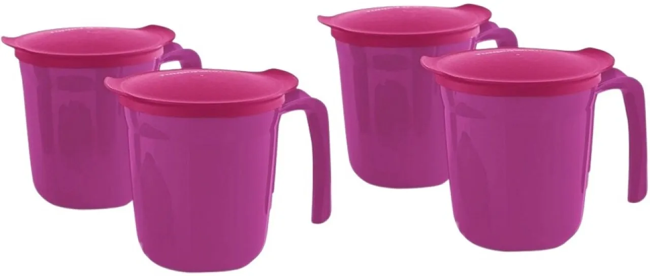Tupperware Pack of 4 Plastic