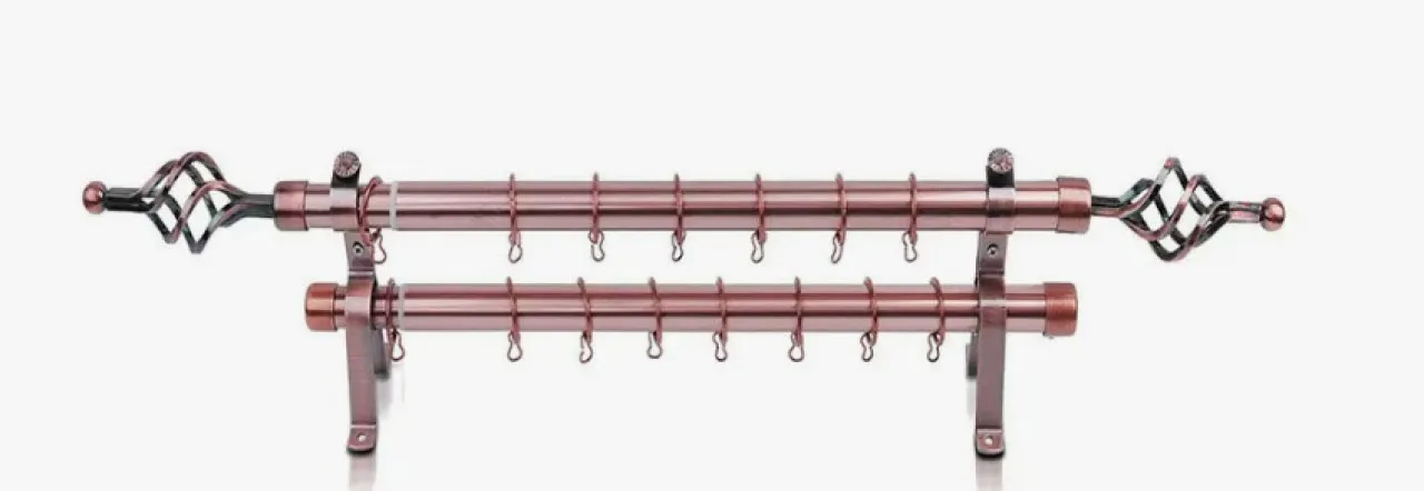 EverythingMART Purple Curtain Rods (4 m x 28 mm)