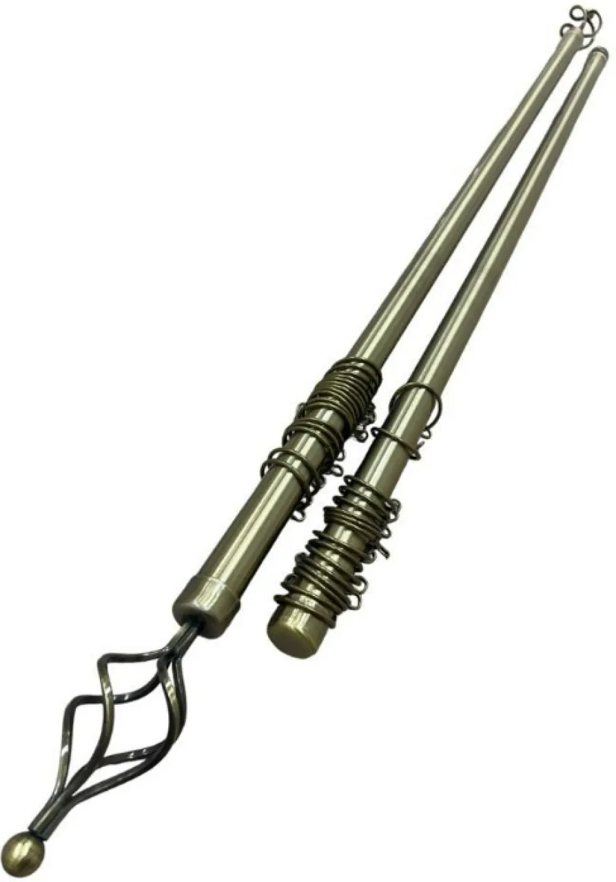 EverythingMART Green Curtain Rods (3 m x 28 mm)