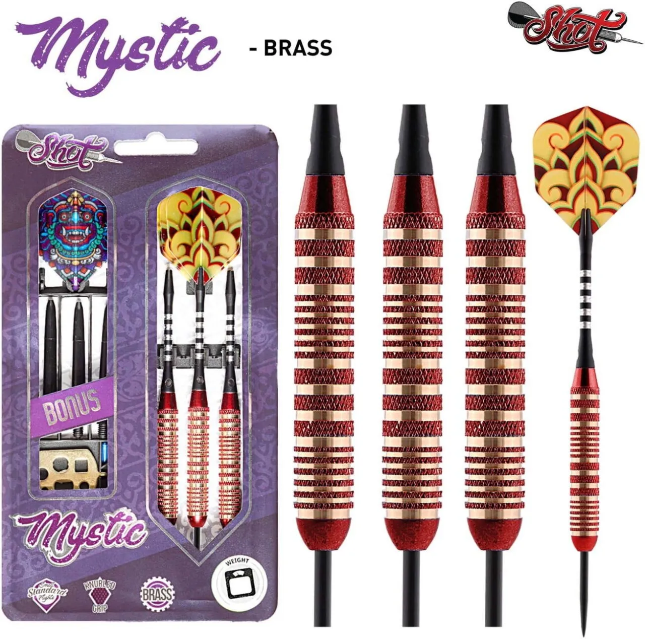 Shot 1 Mystic Dart Set Soft Tip Dart
