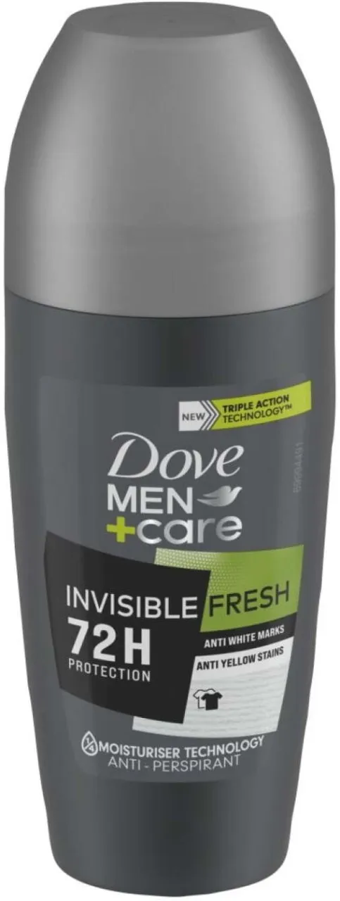 Dove Invisible Fresh Deodorant Roll-on  -  For Men